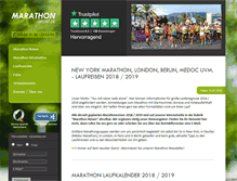 Tablet Screenshot of marathon-sport.de
